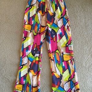 Rossi Rossi ‘s Crinkle colorful palazzo S